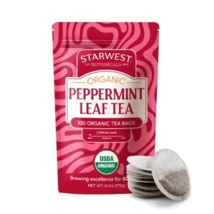 Peppermint Leaf Organic Tea Bags