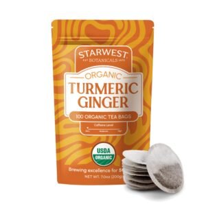 Turmeric Ginger Organic Tea Bags